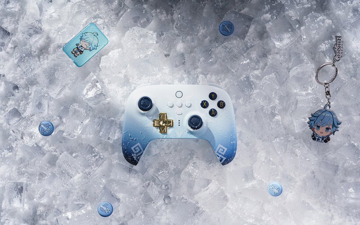 8BitDoから重雲モデルの「原神 ワイヤレス コントローラー」が発売決定