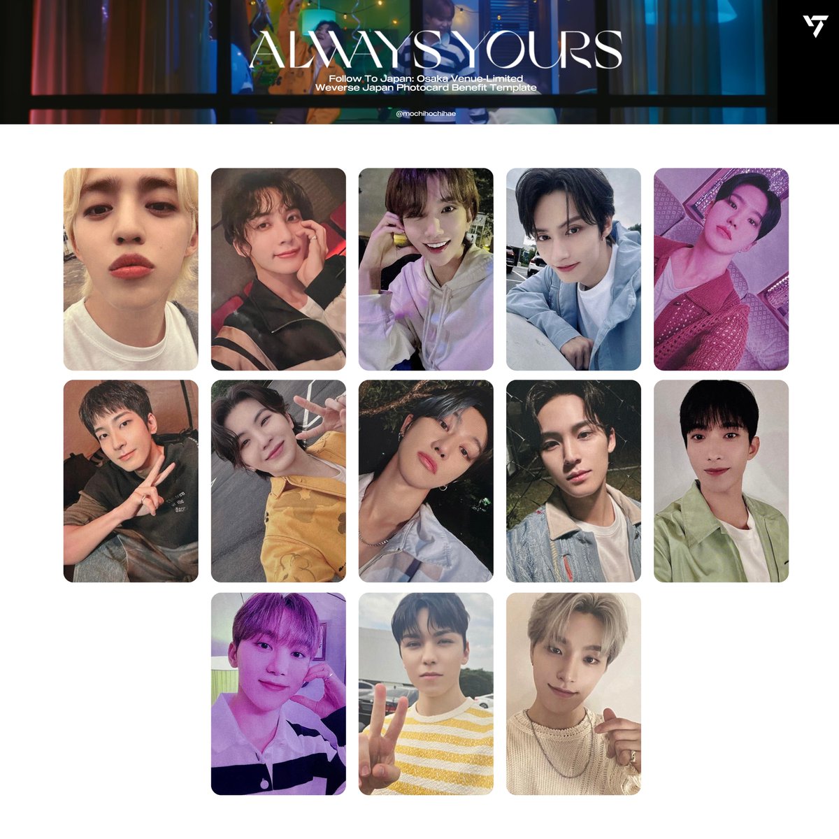 seventeen japan best album: always yours — follow to japan kyocera