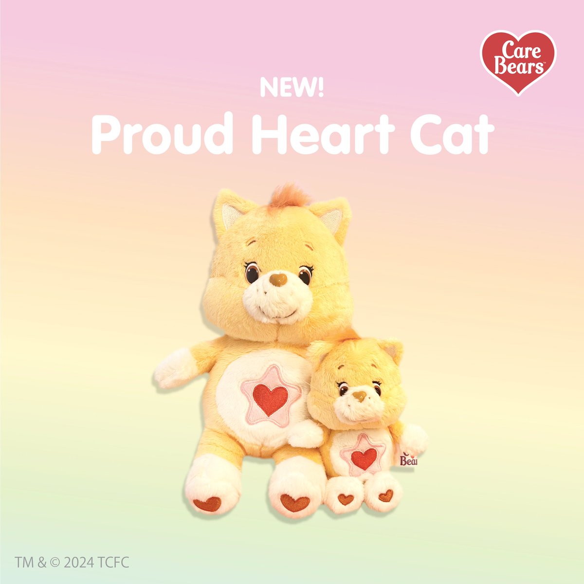 今日は #猫の日 🧡 ケアベアの仲間「ケアベアカズンズ」からプラウド
