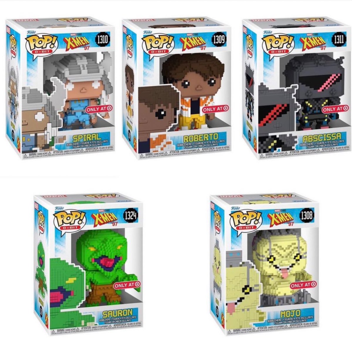First look at the Target Exclusive 8-Bit 'X-MEN '97' Funko POPs
