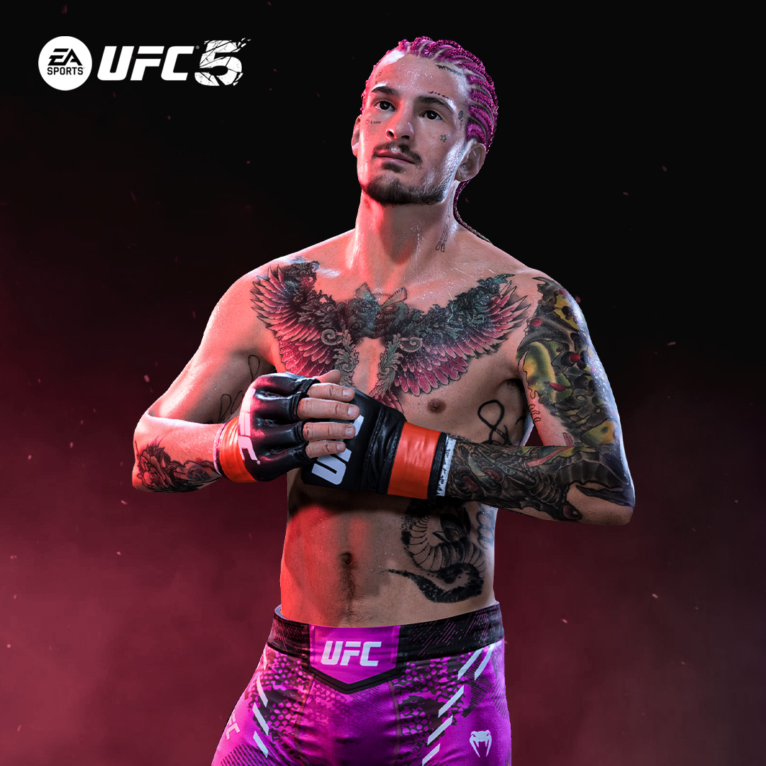 ピンクショーツを履いたショーン・オマリーが #UFC5 🎮に登場