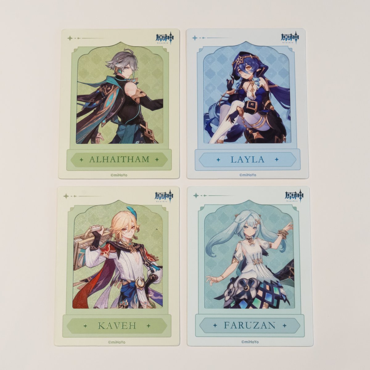 今回のキャンペーン特典は、人気ゲーム「原神」から選ばれた4種類の