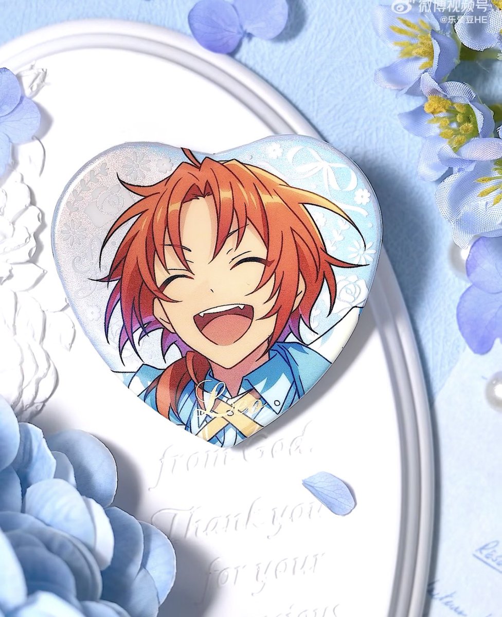 あんスタ「あんスタ 中国 誓約ハート缶バッジ 実物図更新 knights