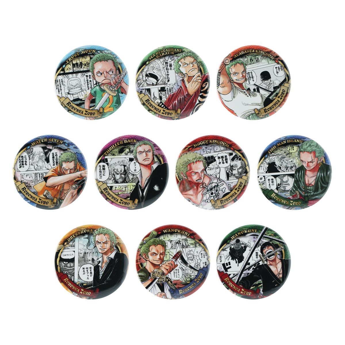 希少】ワンピース ロー 20th Anniversary 缶バッジ ONE PIECE