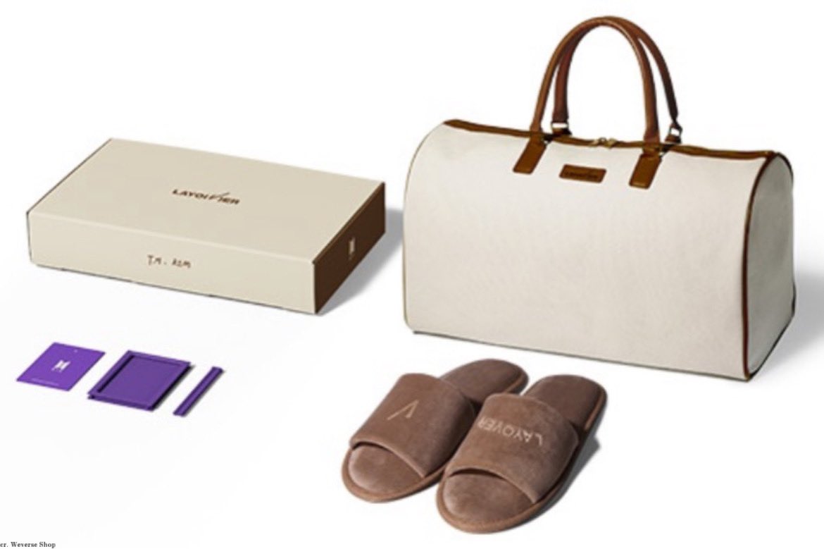 BTS テテ「Layover BOX」が発売決定！！ ○ OUT BOX ○ オーバーナイト