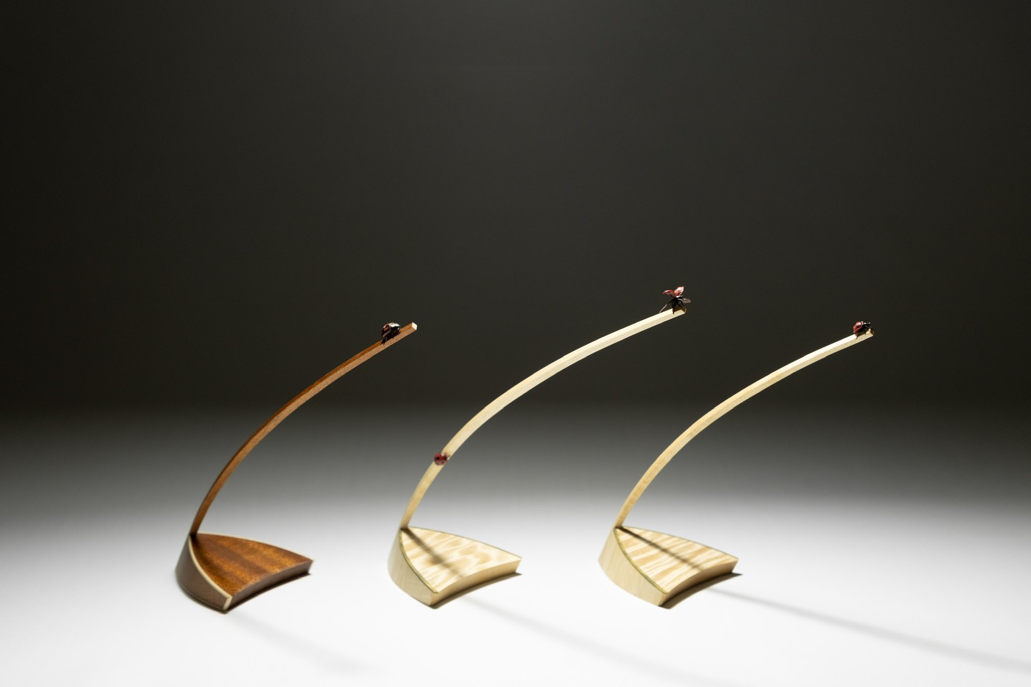 とても古い深川製の陶磁器、2羽の小鳥とてんとう虫 とても古い深川製の