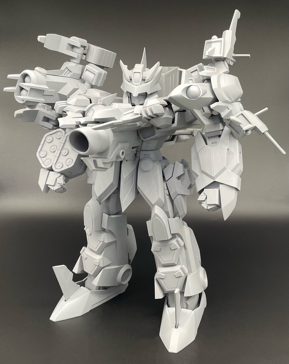 食玩】SMP「Bビーダマン爆外伝V ビーダキャリバー」プラモデル 原型