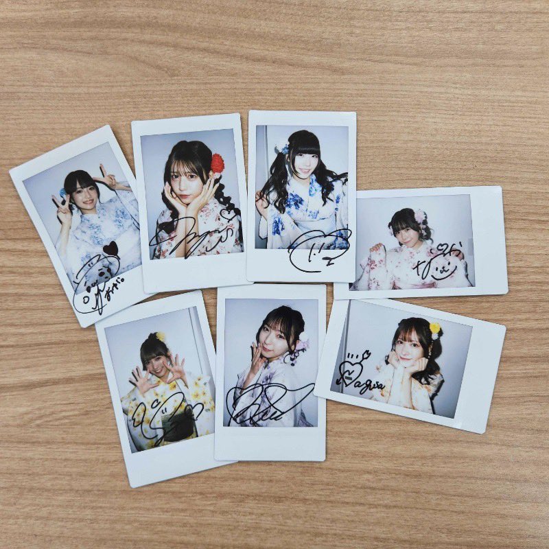 ✨️🍧👘 浴衣チェキ・浴衣アクスタ・浴衣生写真セット👘 🍧✨️ 浴衣