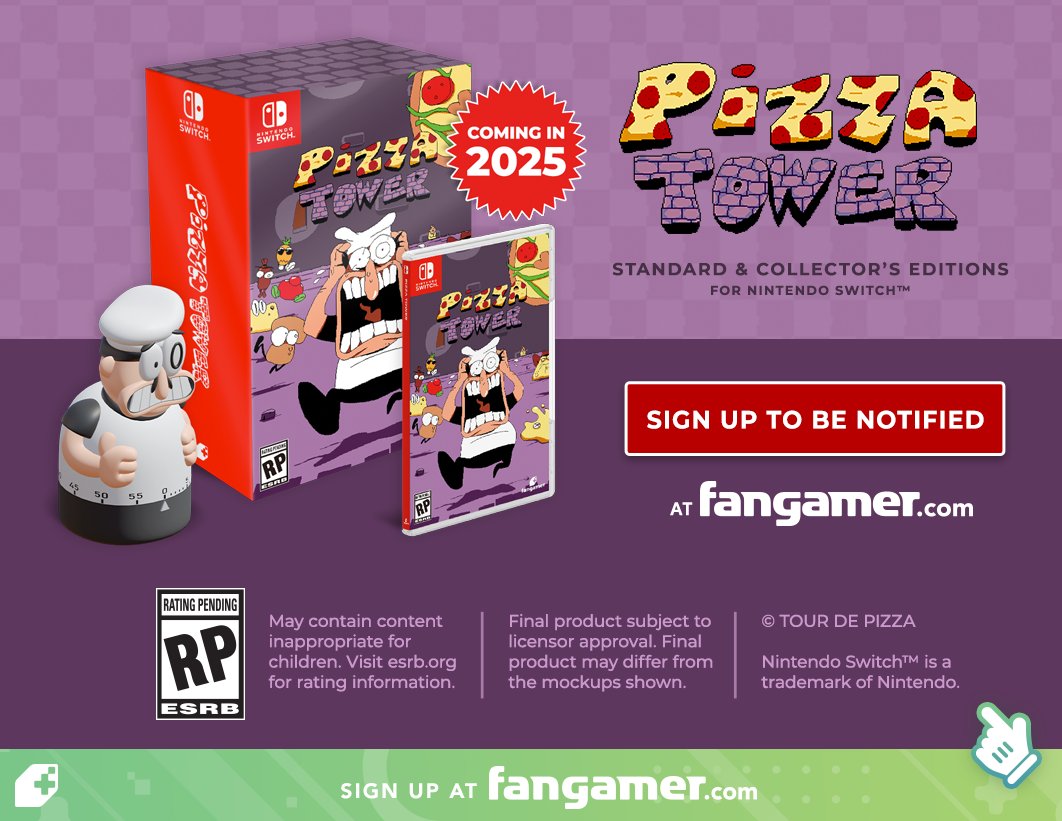 海外のパッケージ版pizzatowerクッソ羨ましい