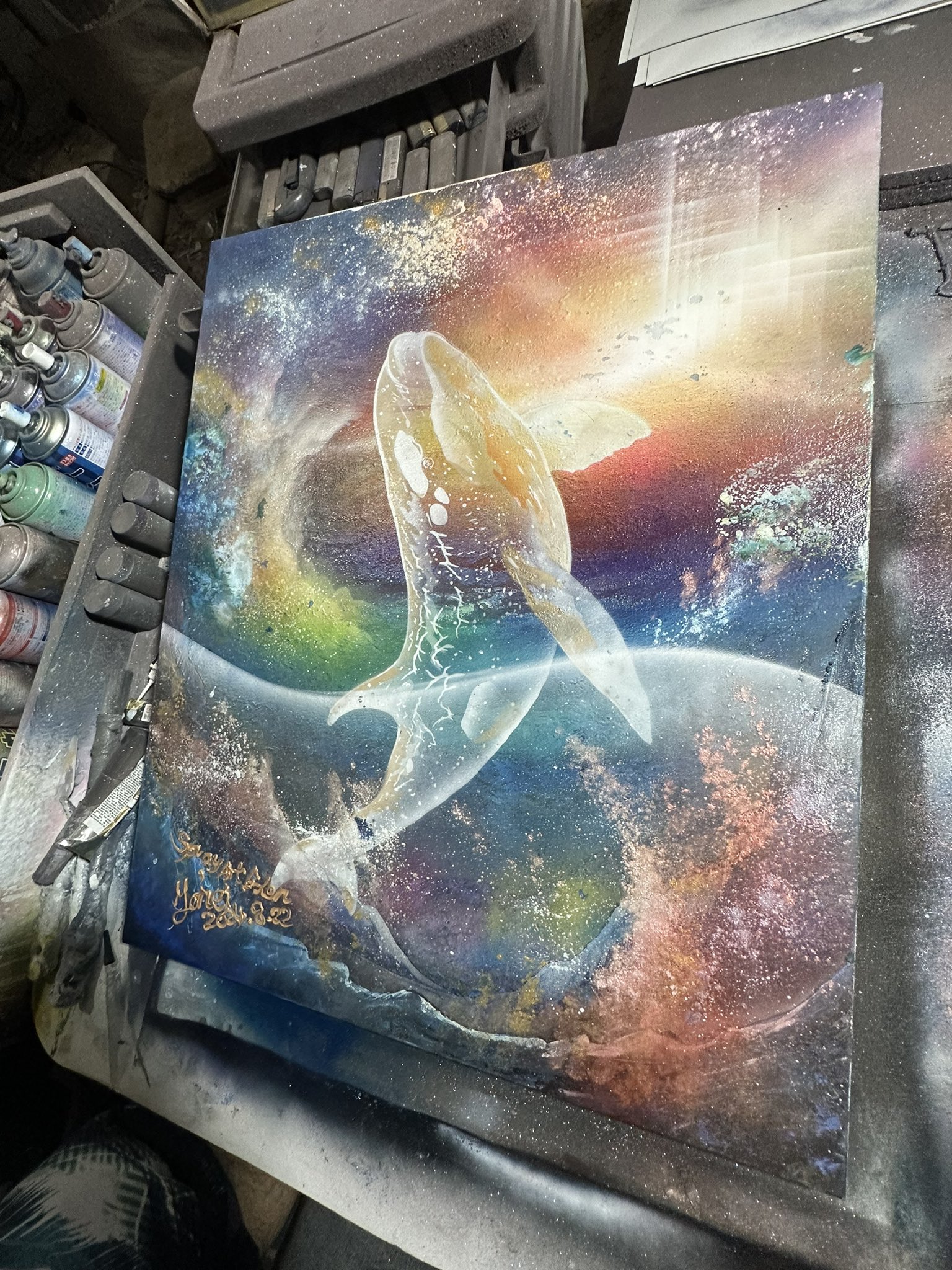 スプレーアートエデン キャンバス SSM スプレーアートエデン