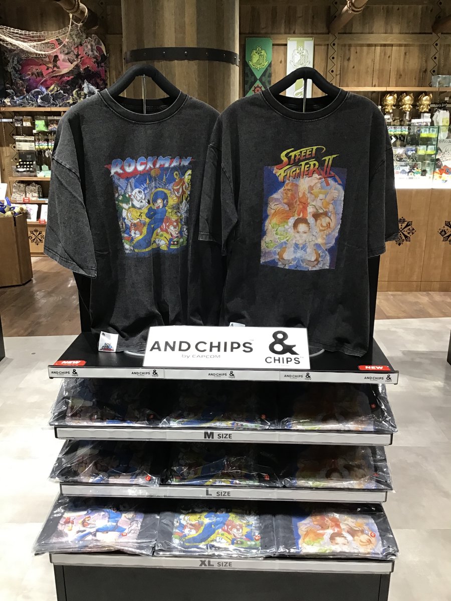 CAPCOM× AND CHIPS ﹏﹏﹏﹏﹏﹏﹏﹏﹏ -MEGA MAN -ROCK MAN -STREET