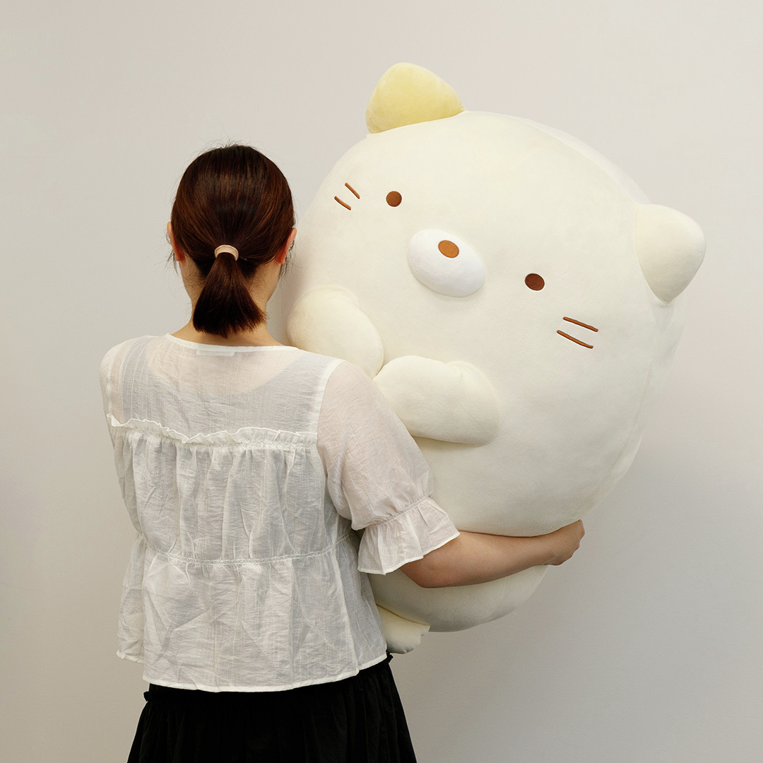 サンエックスネットショップ限定✨ BIGサイズ！ねこの特大ぬいぐるみ