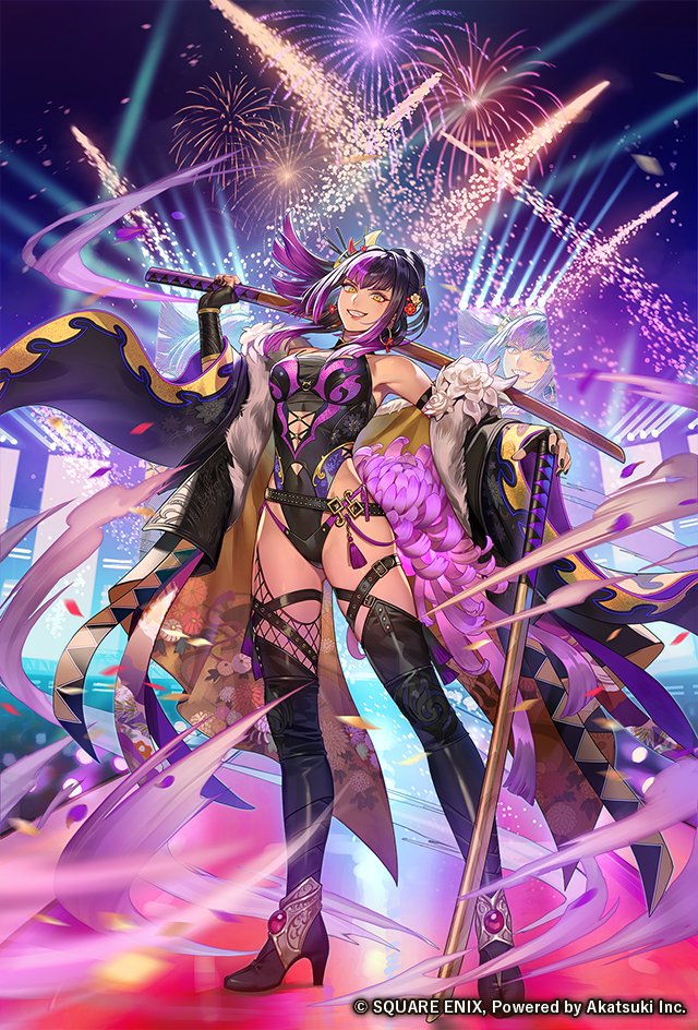 鬼八（剣/水術/SaGaRS）】 裸の肉体がぶつかり合うリングの上に