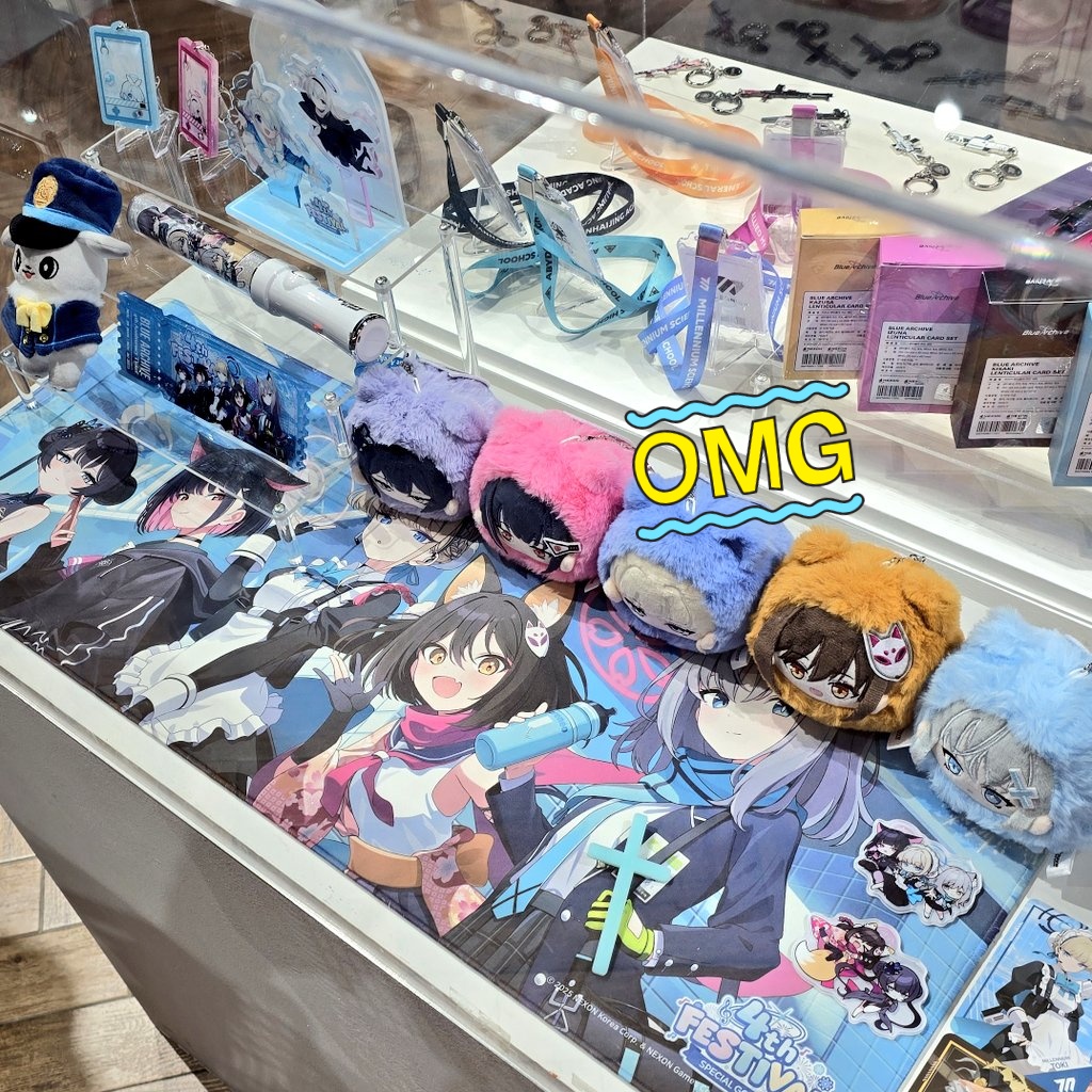 🇰🇷韓国公式／ 🎉韓国ブルアカ4周年記念グッズ🎉 ✨予約販売ついに