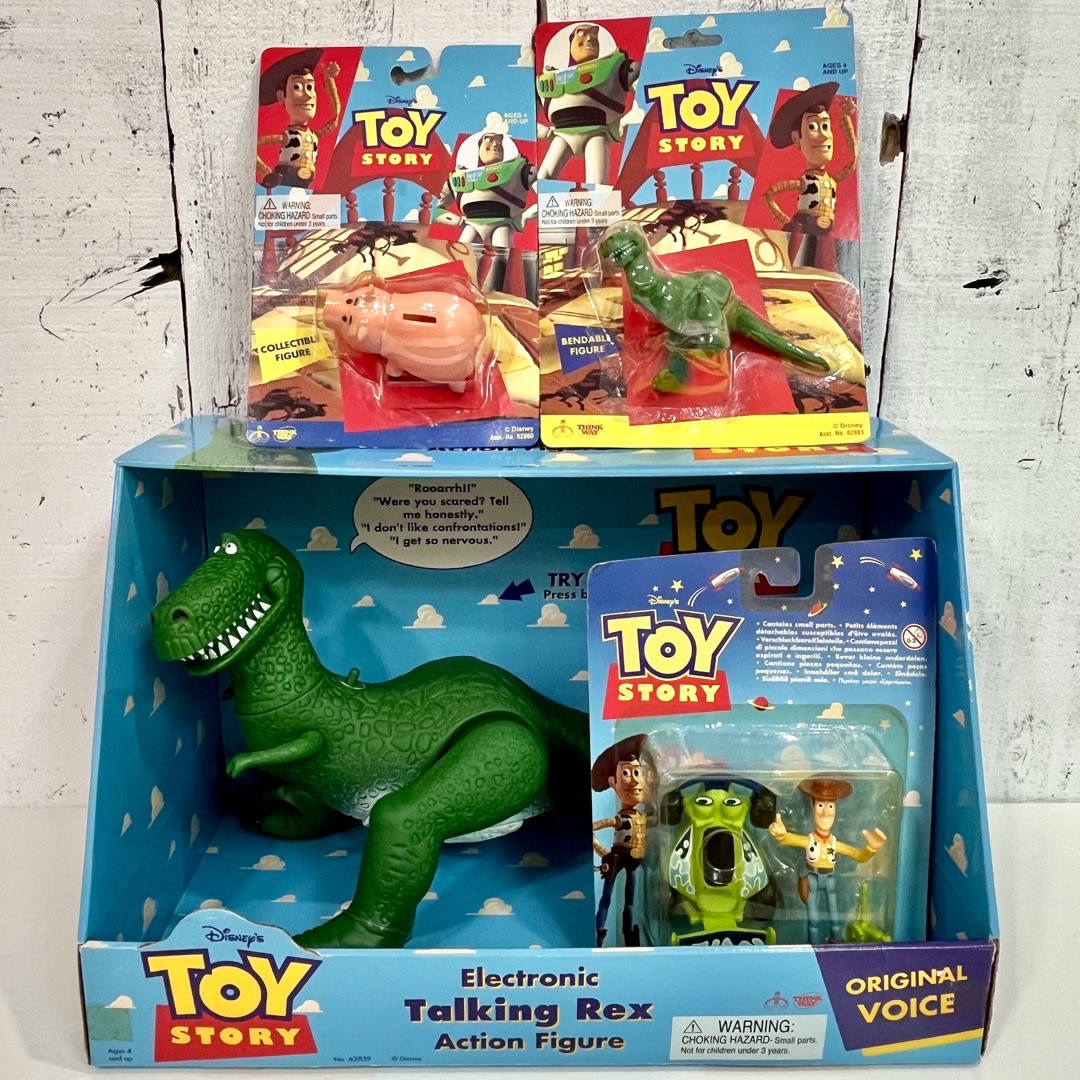 90年代 #トイストーリー #ウッディ #バズライトイヤー #レックス