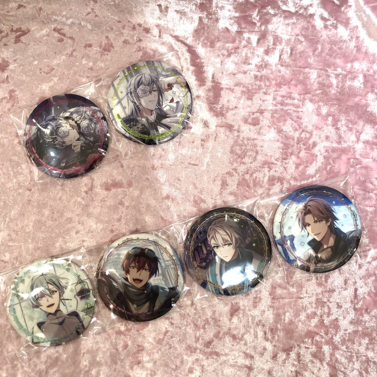 景品情報】 アイドリッシュセブン ホログラム缶バッジ～Anniversary