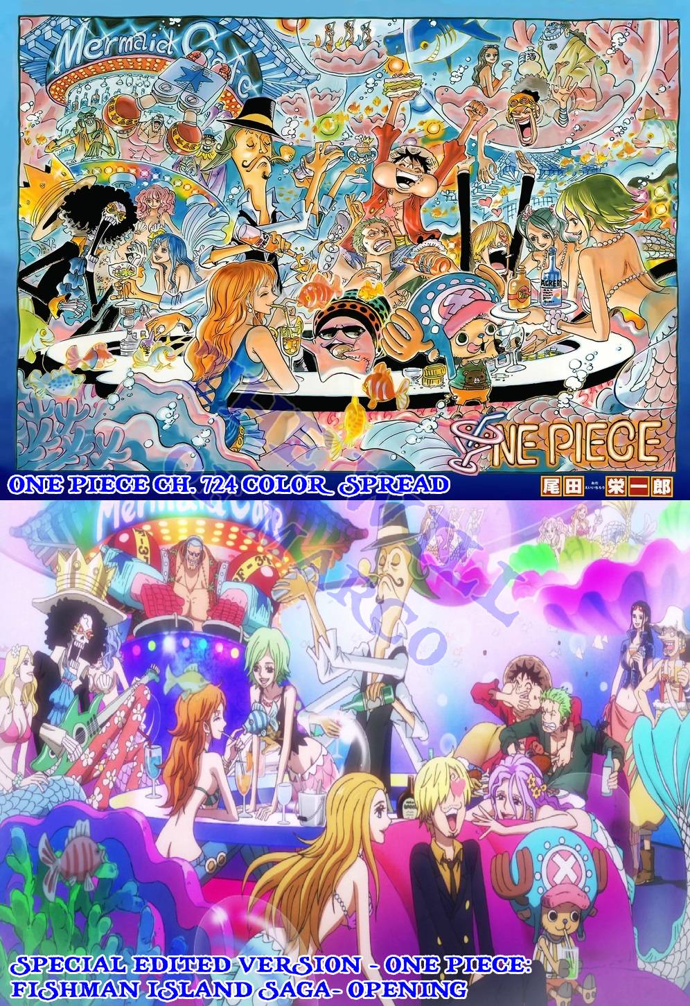 ONE PIECE】マーメイドカフェ【尾田栄一郎】NFT ONE PIECE】マーメイド