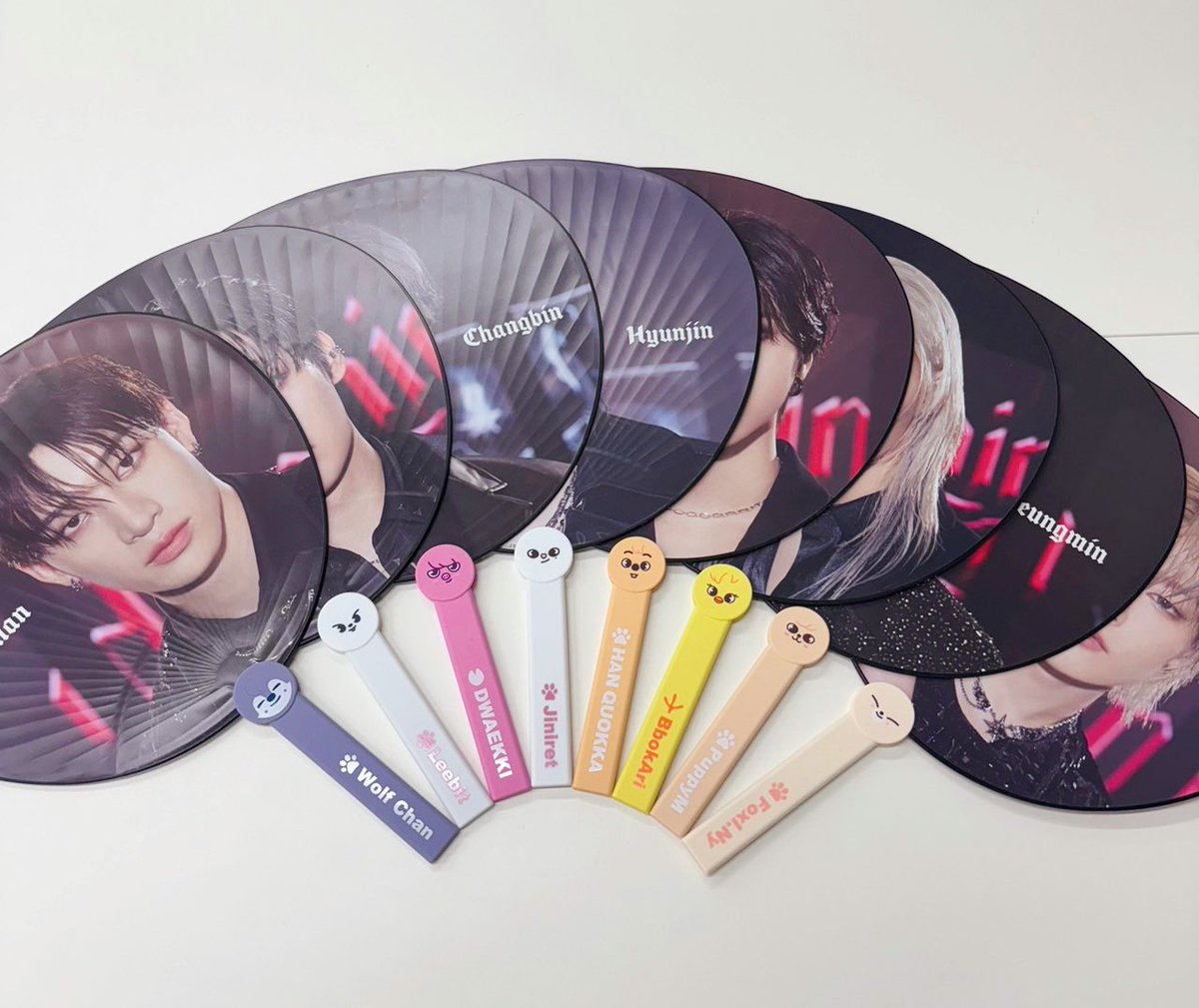 Stray Kids　うちわ　11枚セット StrayKids 公式グッズ IMAGE PICKET うちわ / SKZ'S MAGIC SCHOOL MD