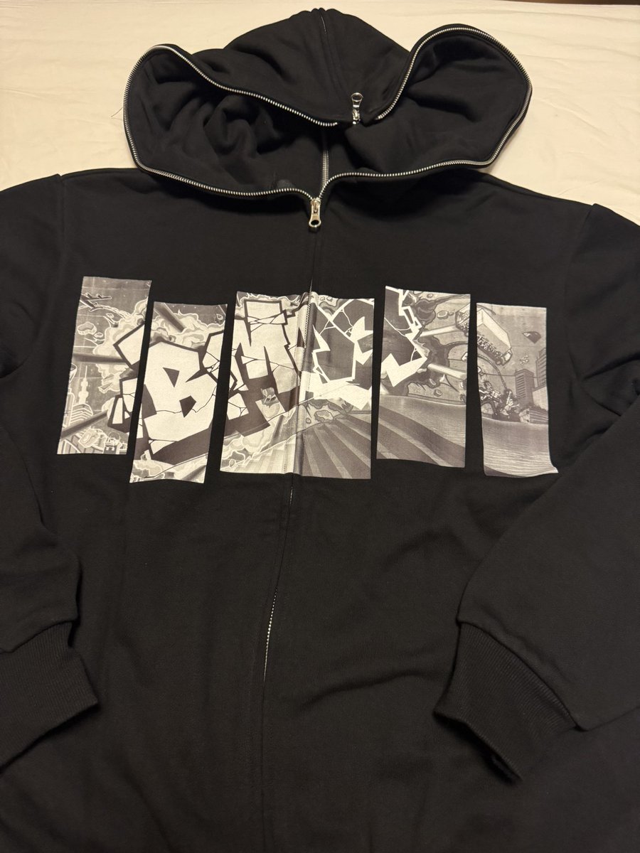 SKY-HIスプリットジップパーカー めっちゃかっこよおおお！ 両A面で