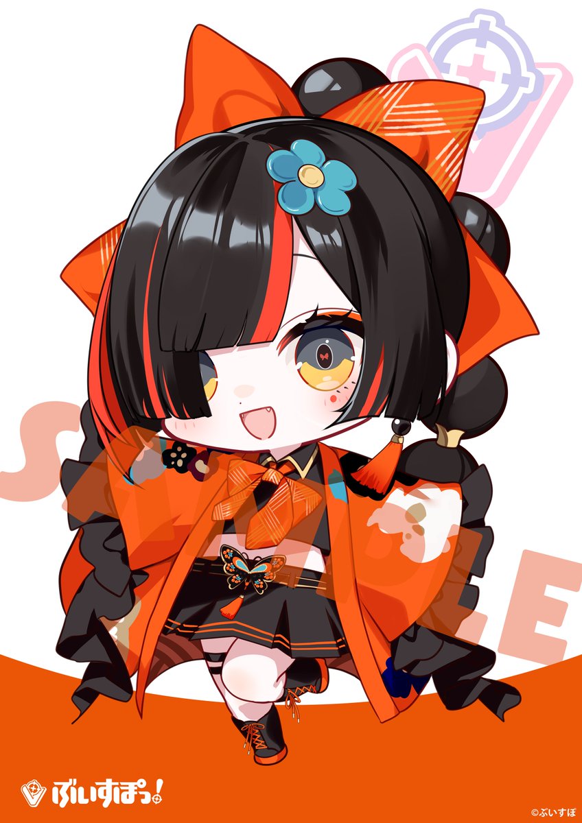 🦋 蝶屋はなび立ち絵公開🎆】 蝶屋はなび(@Hanabi_Choya )のSDイラスト