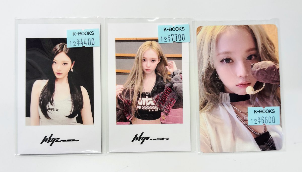 aespaWhiplash #aespa aespa Whiplash グッズ 入荷 ⑤上海ポップアップ