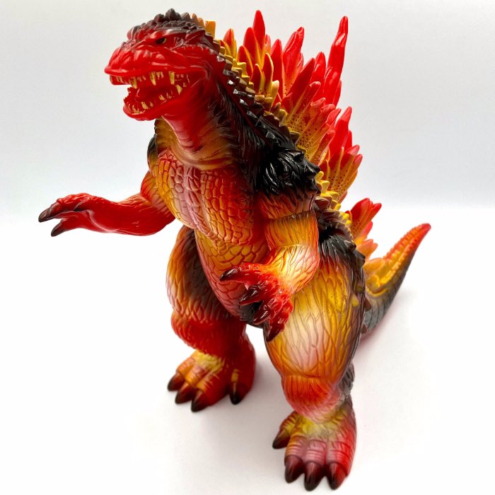 マルサン #ブルマァク #怪獣ソフビ】 年始は灼熱バージョン