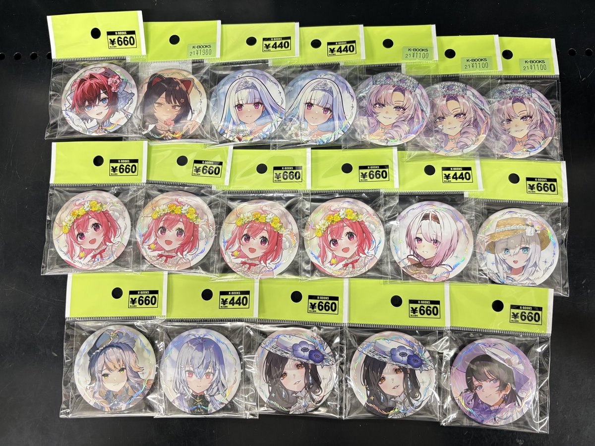 入荷情報】 にじさんじ ART OF NIJISANJI ランダムマット箔押し缶