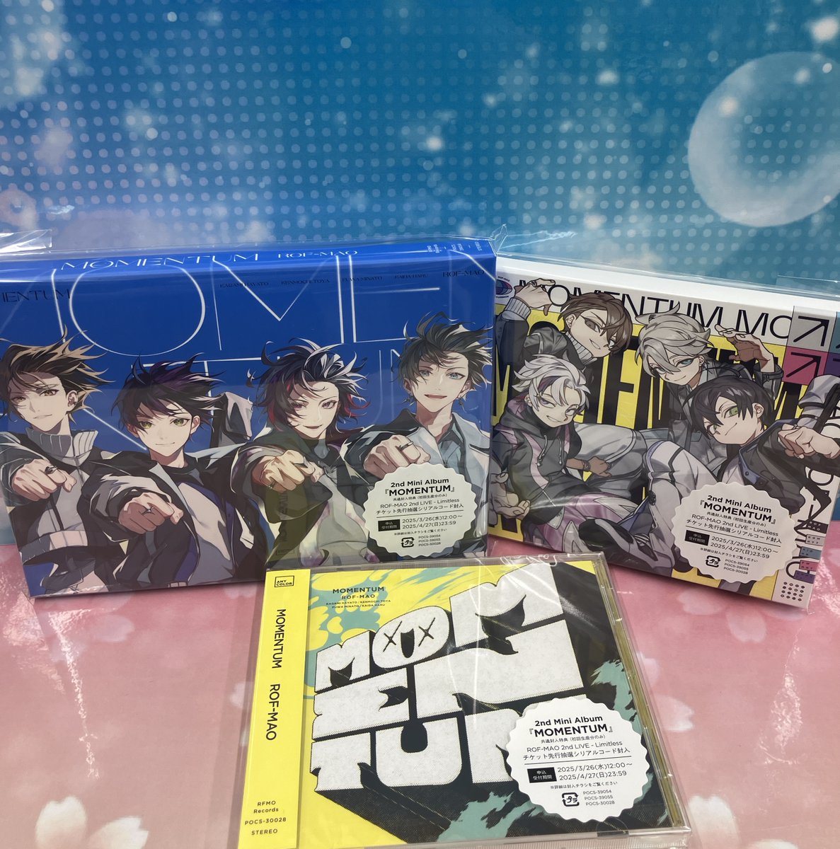 新譜情報】 ROF-MAO 2nd Mini Album『MOMENTUM』好評発売中