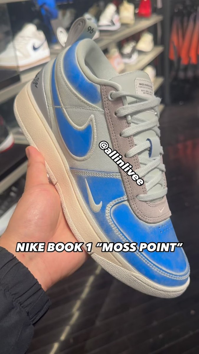 4月18日発売】Nike Book 1 Moss Point ナイキ ブック 1 EP 