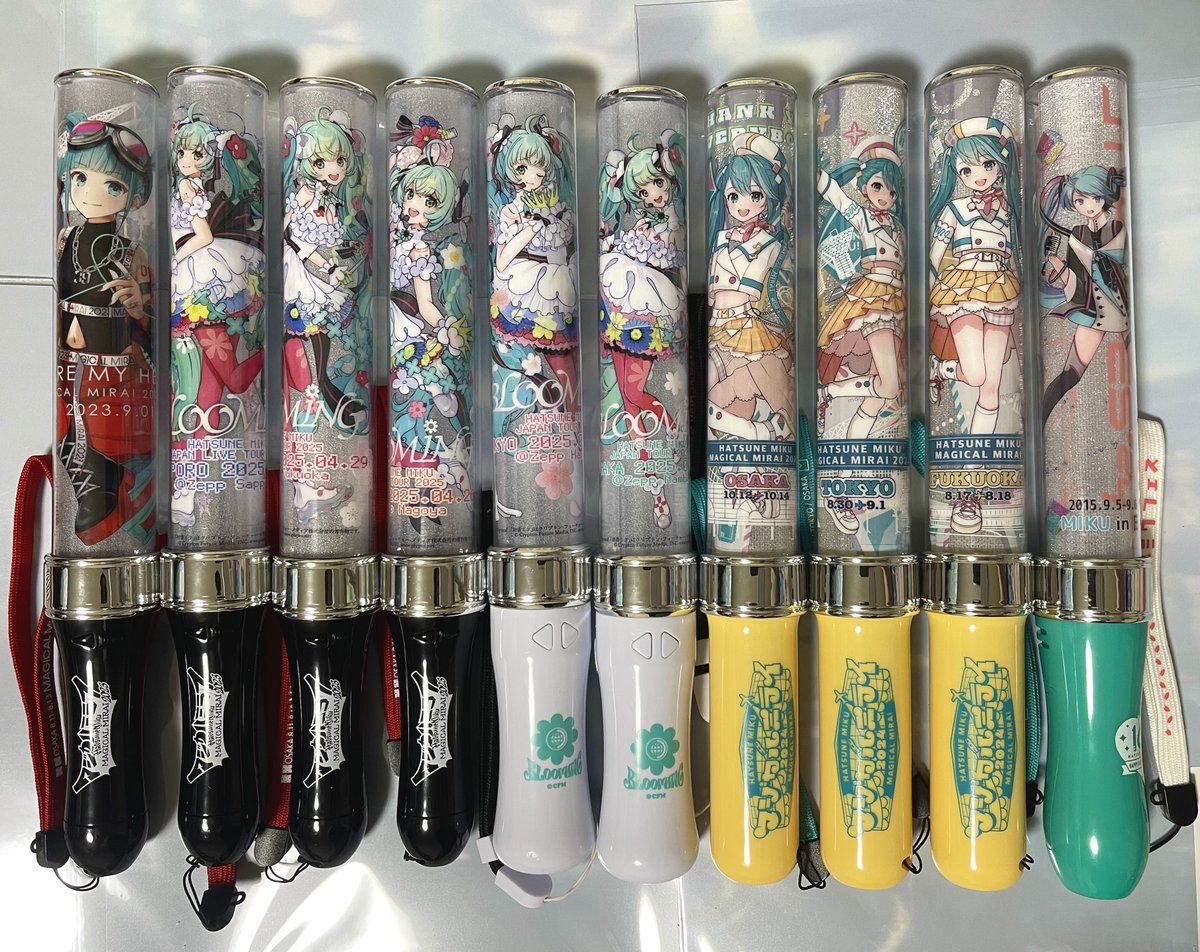 マジミラ2025公式物販情報が出てペンラシートに公式キャラ絵の久々復活