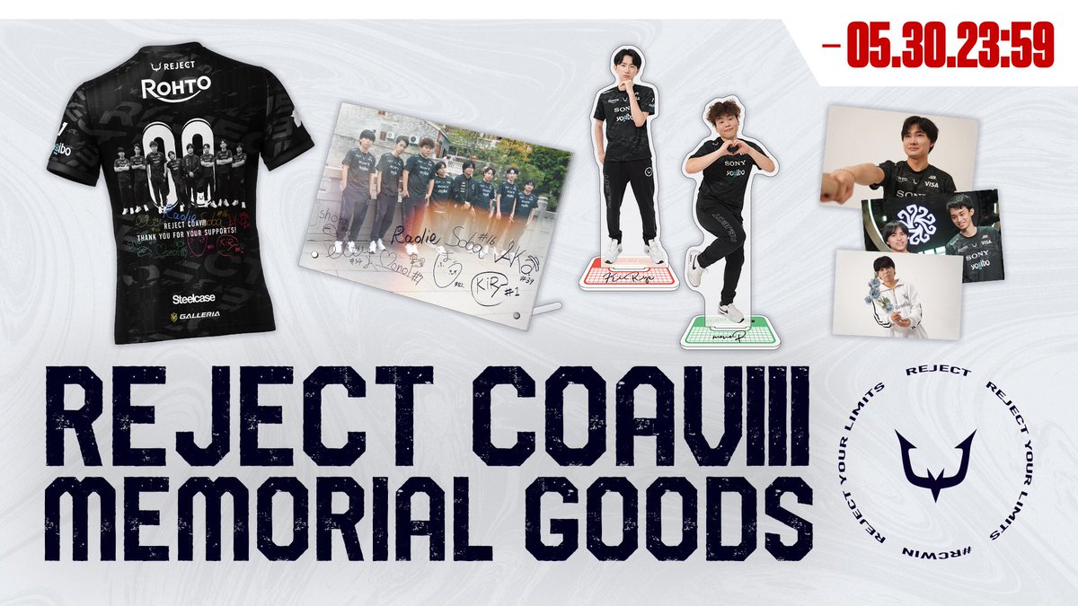 📣］ IDV選手ユニフォーム販売開始&COA記念グッズ受注販売決定🪄 受注