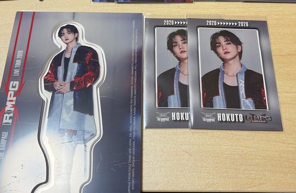 トラキン アクスタ ランページ RIKU 与那嶺瑠唯 EXILE TRIBE STATION