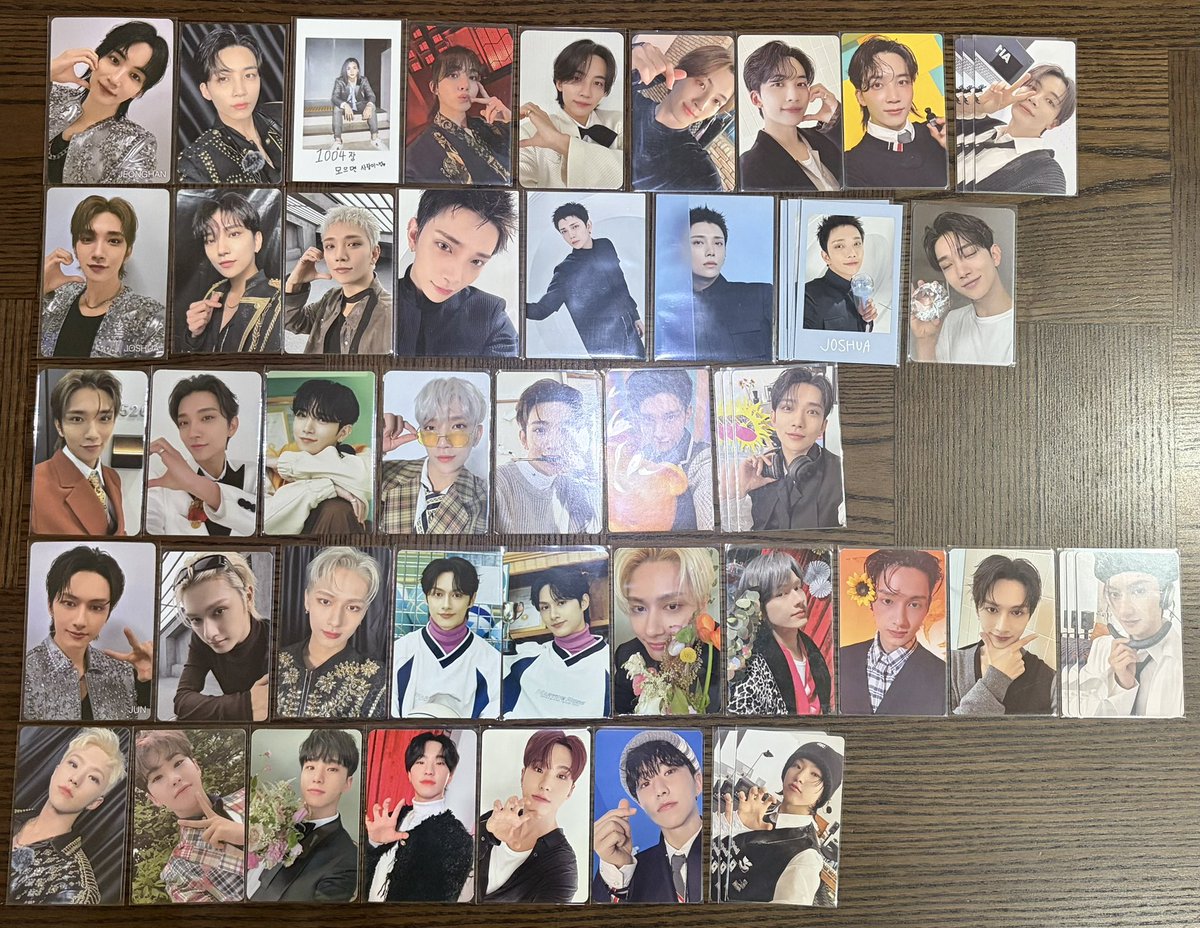 SEVENTEEN セブチ ツアー トレカ fc 更新 特典 封入 譲渡 交換 譲