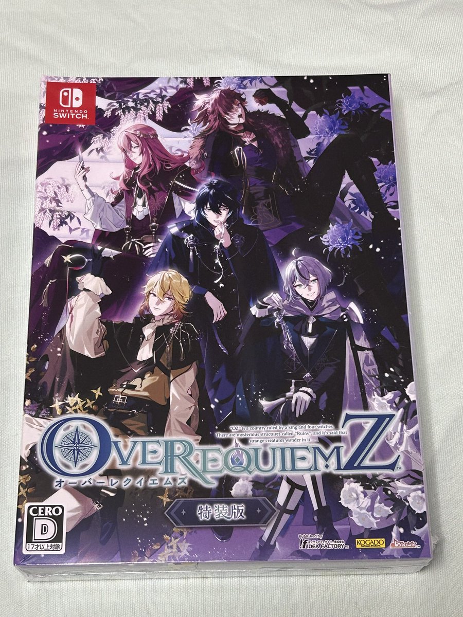 譲渡】オトメイト Nintendo Switch ソフト 譲】OVER REQUIEMZ オバレク