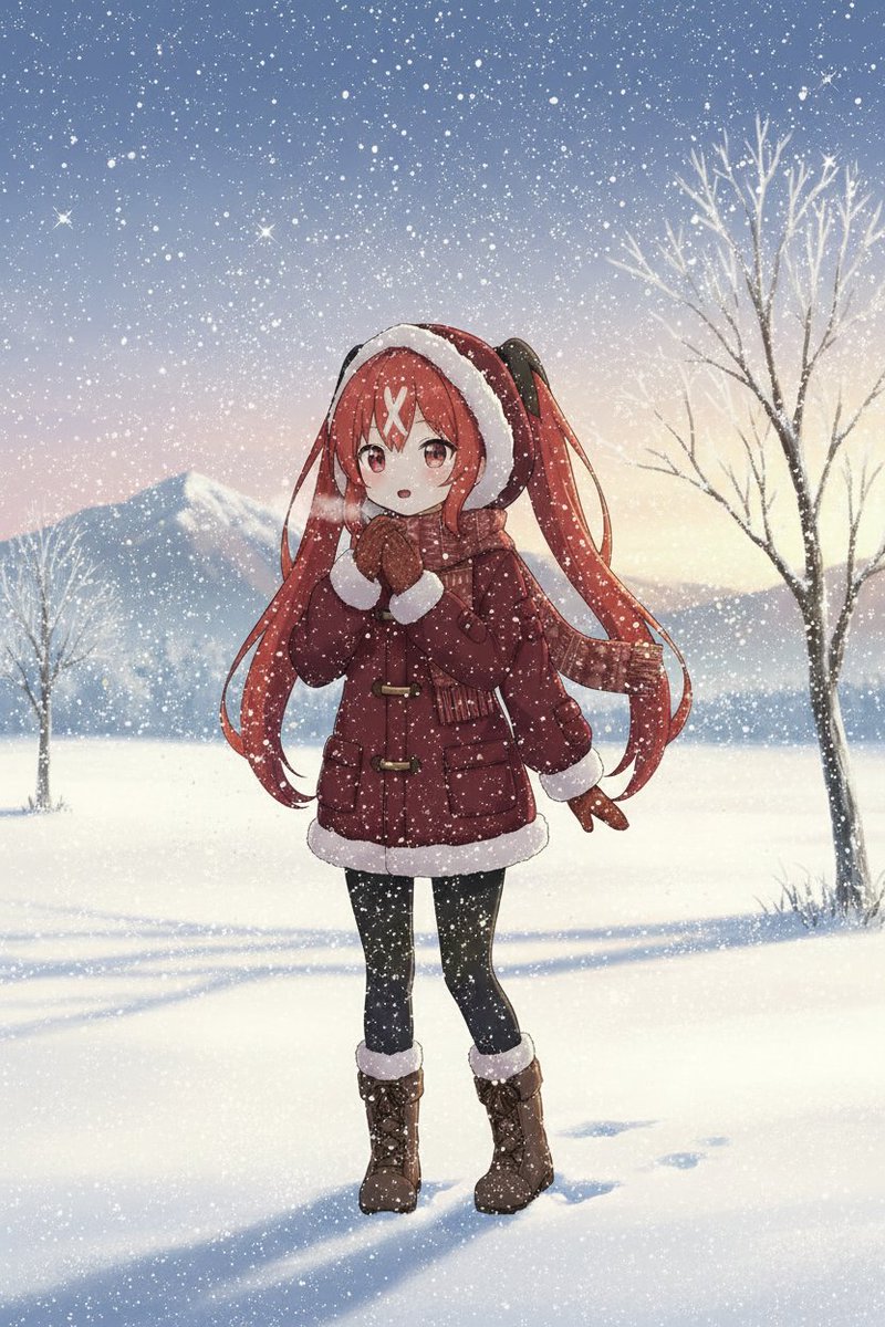 べこるんだっぺ！ 今日は #天使のささやきの日。#ダイヤモンドダスト