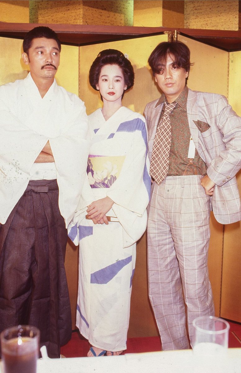萩原健一、田中裕子、沢田研二 1984年、「カポネ大いに泣く」(鈴木清順
