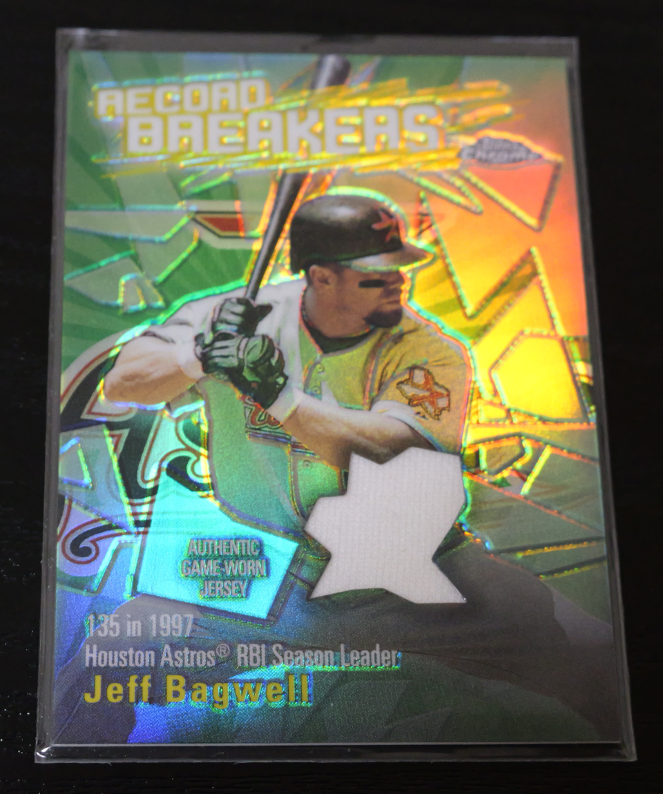 2003 Topps Chrome Record Breakers Jeff Bagwell #CRBR-JB