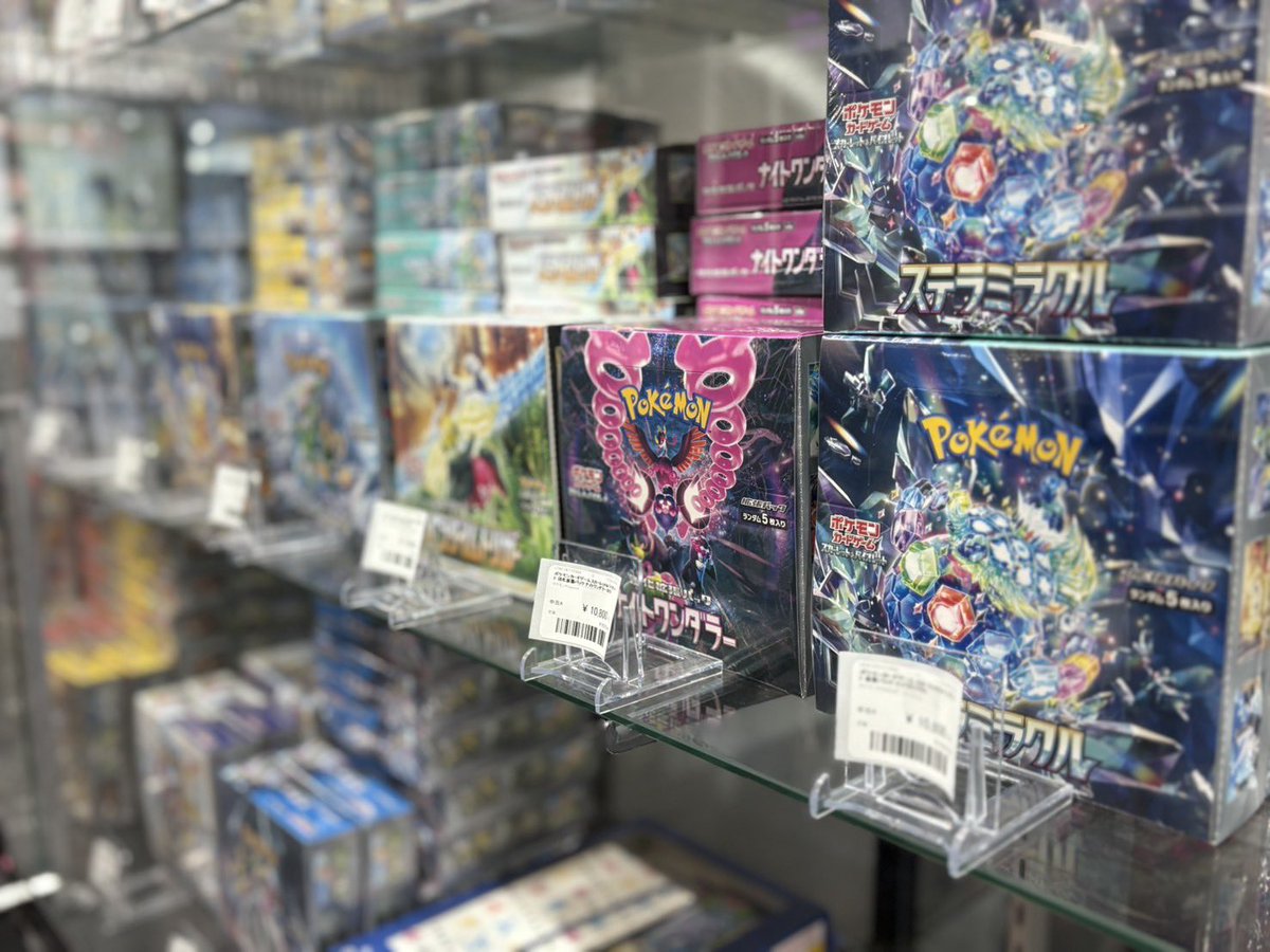 🚨未開封BOX販売のお知らせ🚨 🔥絶版〜最新弾まで多数在庫あり