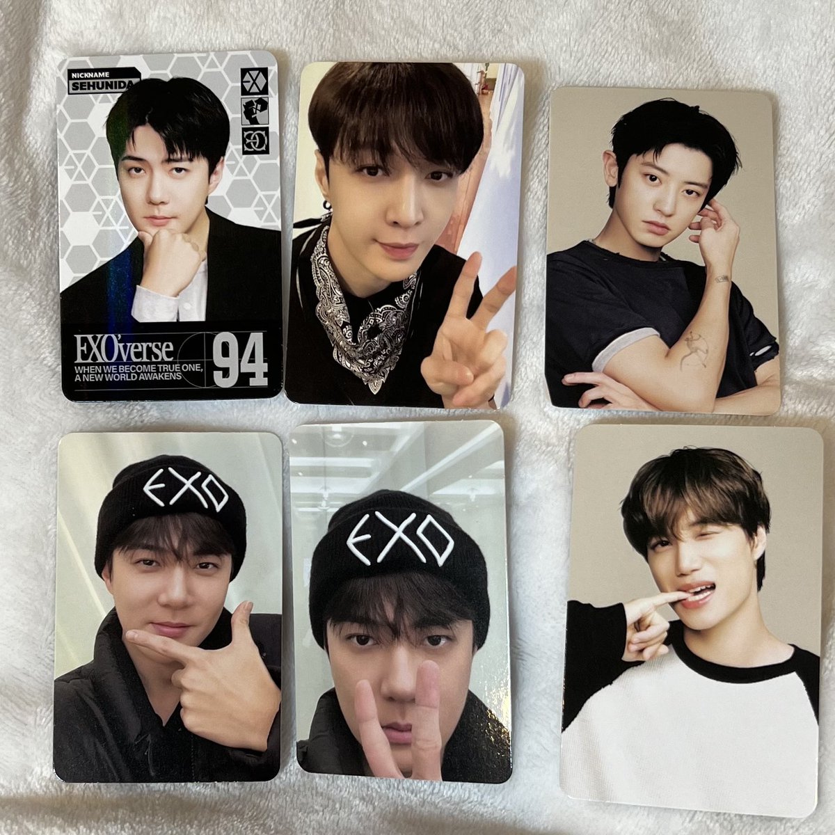 EXO EXO'verse ペンミ MD グッズ トレカ 交換 譲)レイ カイ セフン