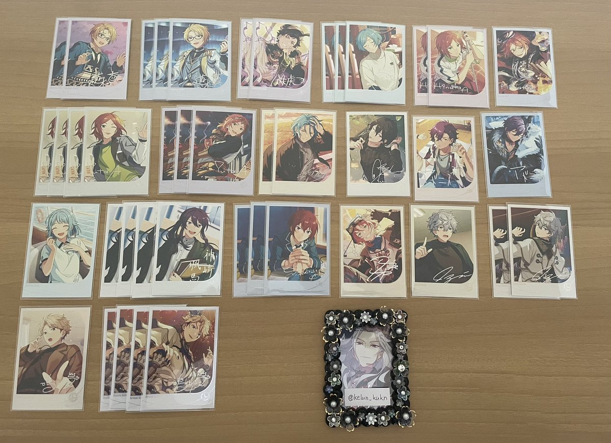 交換 譲渡】あんスタ 中国 招募 ポラロイド チェキカード 譲▶︎真 鉄