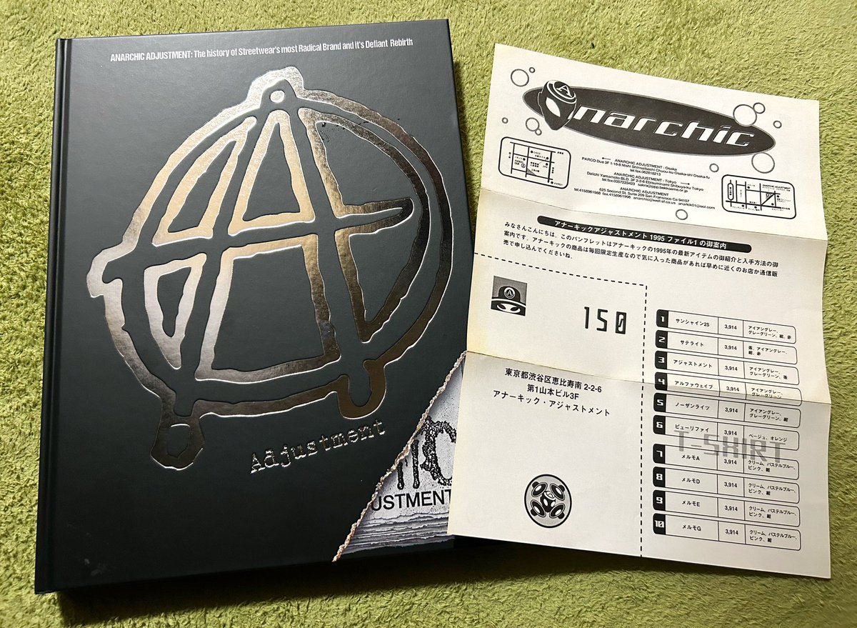 insane × ANARCHIC ADJUSTMENT 両A面仕様アートブック、念願の入手
