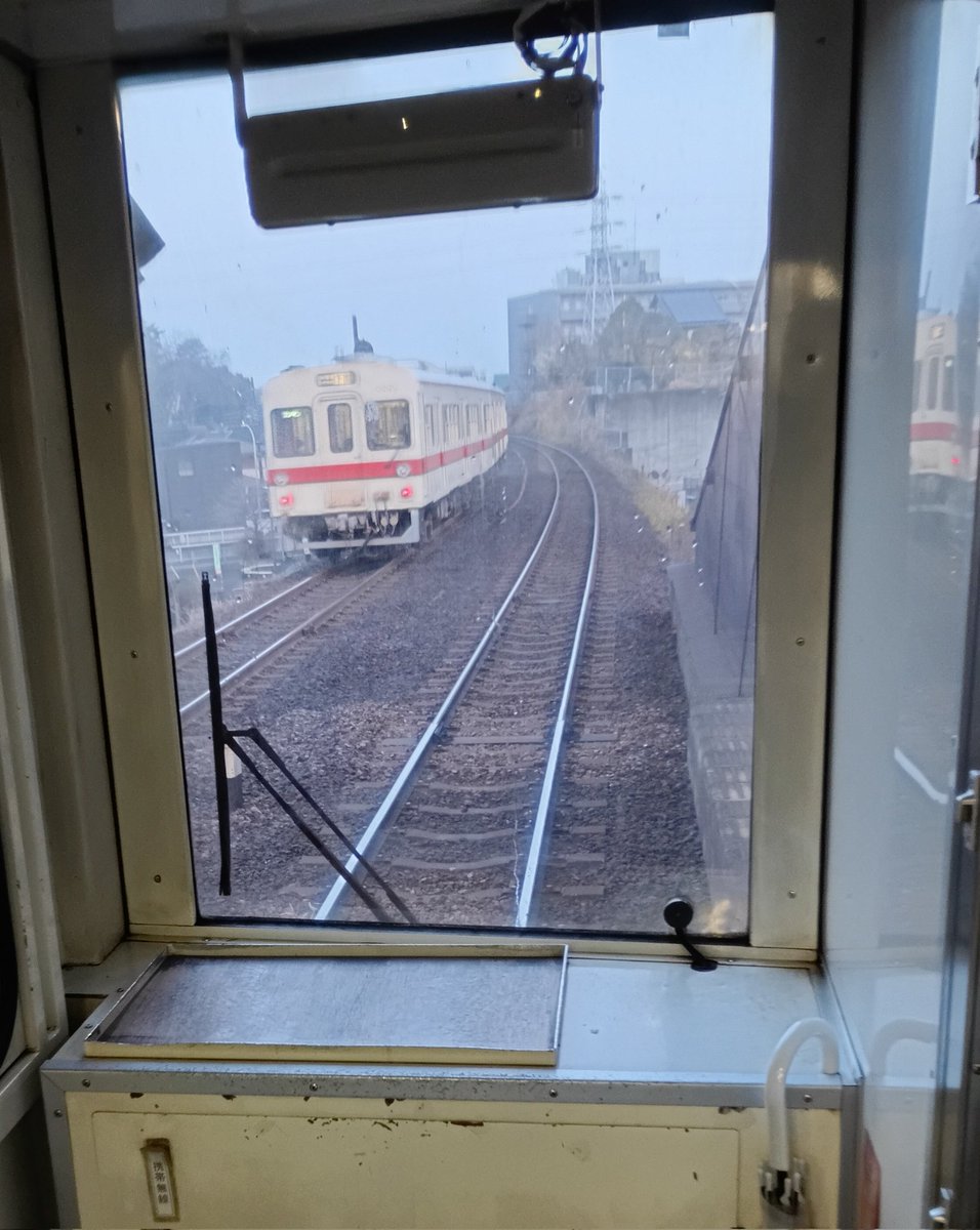 今朝はキハ0形、元気です😉 3019ﾚ 取手→002-001→水海道 (車内後方