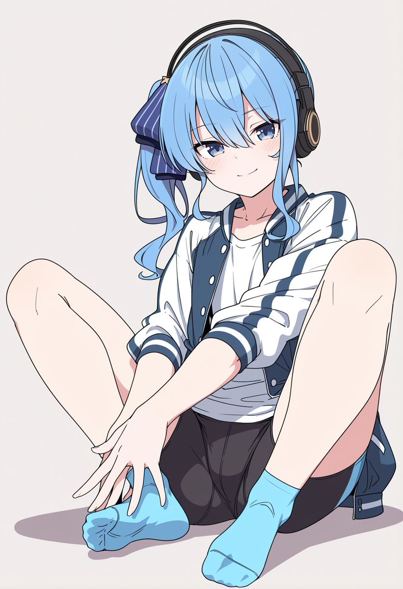 ホロライブ・星街すいせい☄― #AIart #AIイラスト SFW Illustration