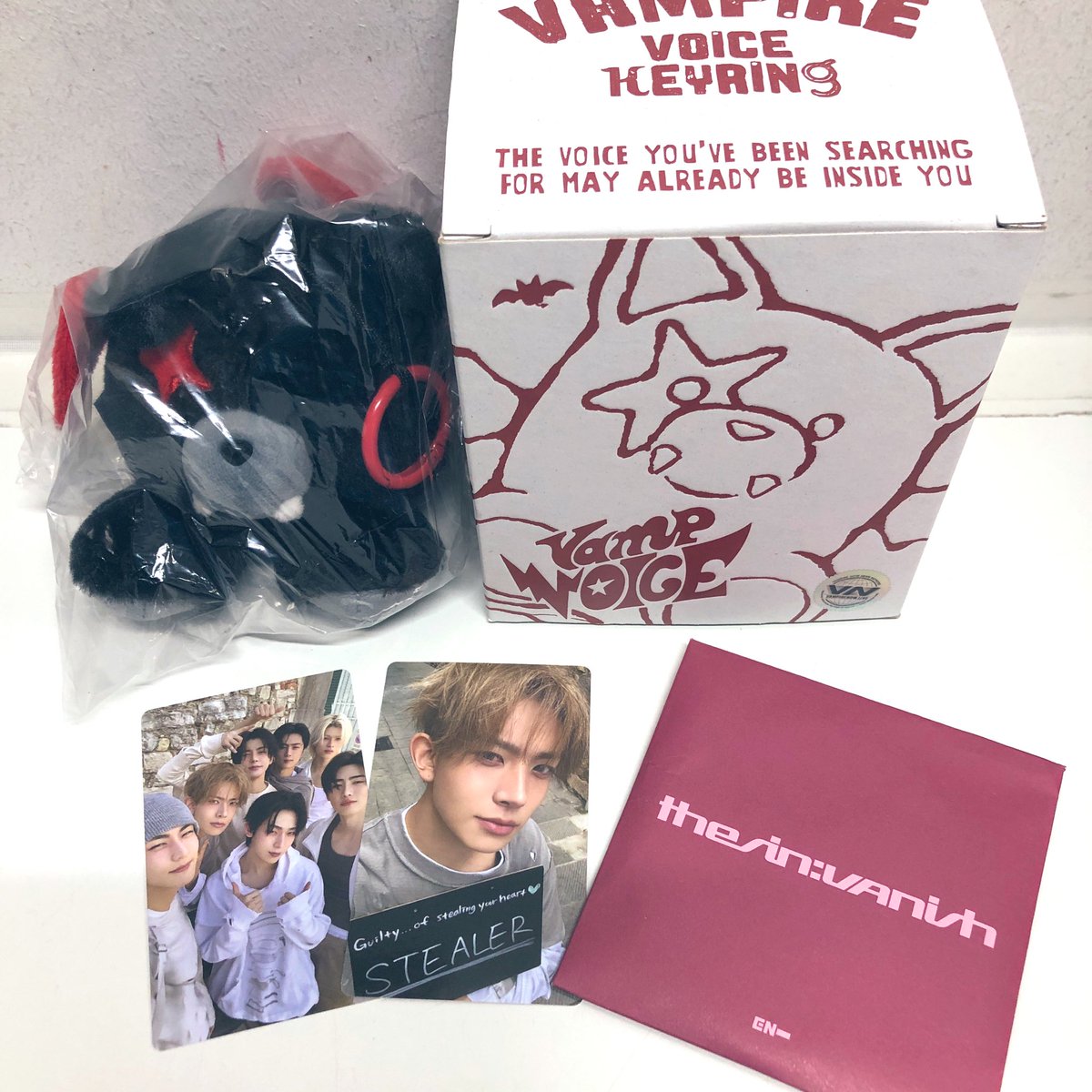 入荷情報】 #ENHYPEN enhypen/the sin:vanish ボイスキーリングver