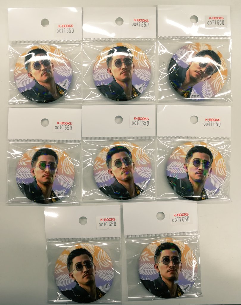 入荷情報】 龍が如く8 趙天佑の缶バッジが入荷いたしました