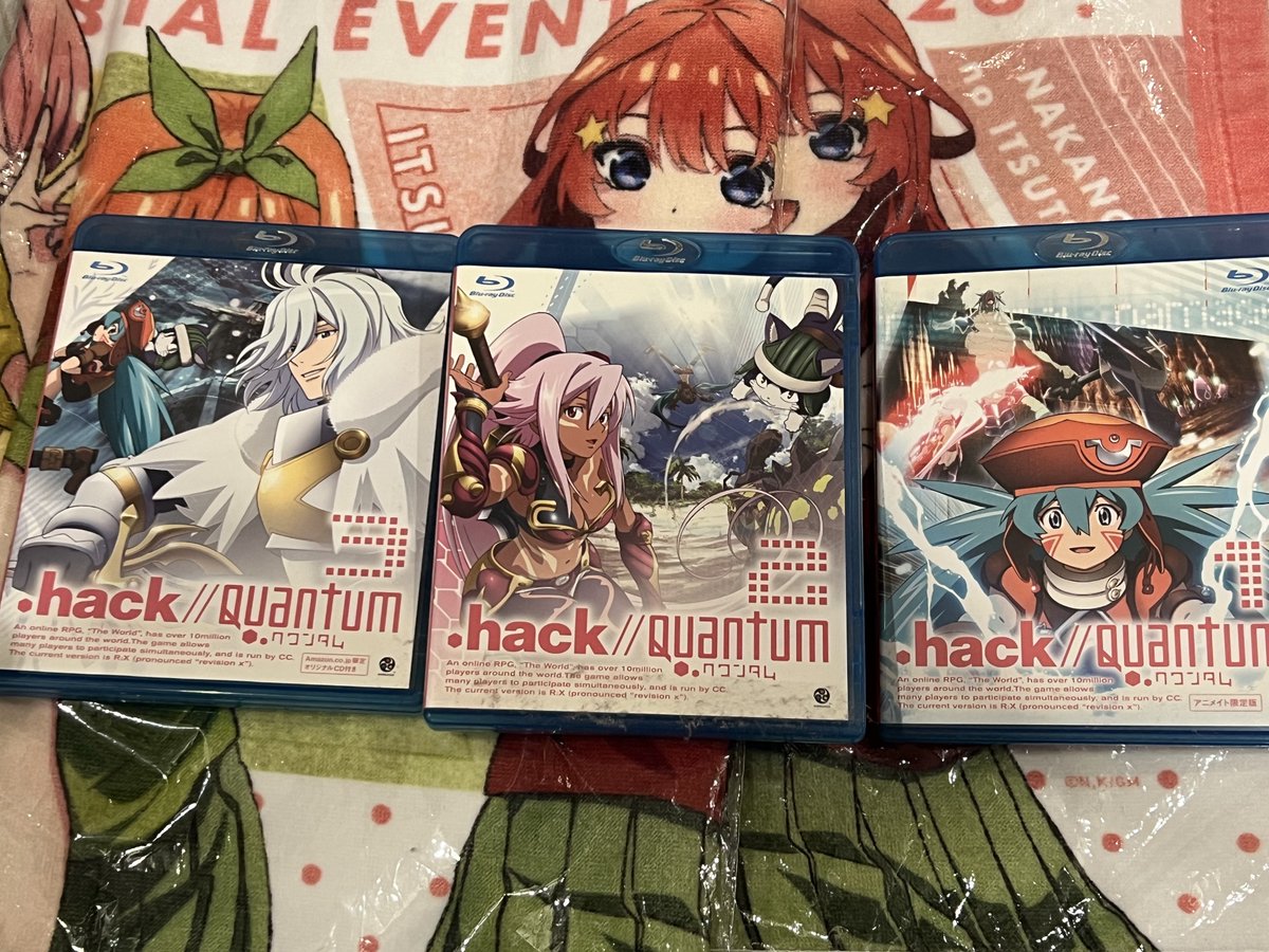 hackの過去作をもう一度やる気はなかなか起きないけど、映像作品系は