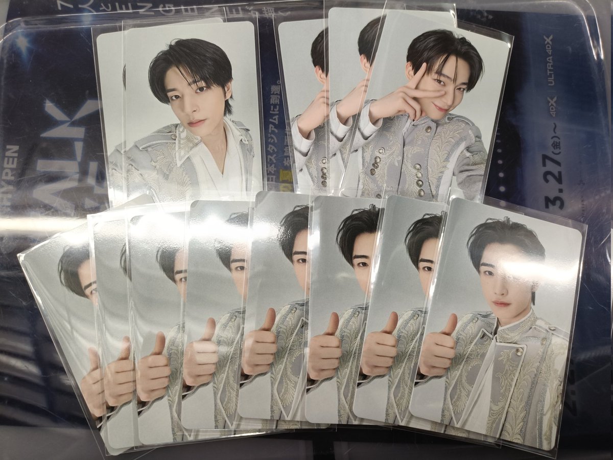 ENHYPEN 交換 house of vampires 購入特典 求:ジョンウォン、ヒスン