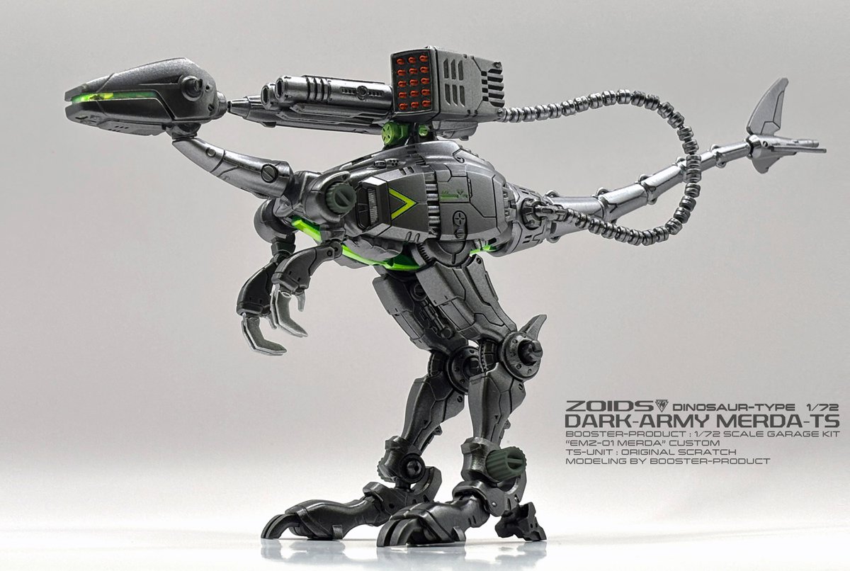 マーダTS版カスタム！本家のTSユニットは電池ボックスで重々しいので