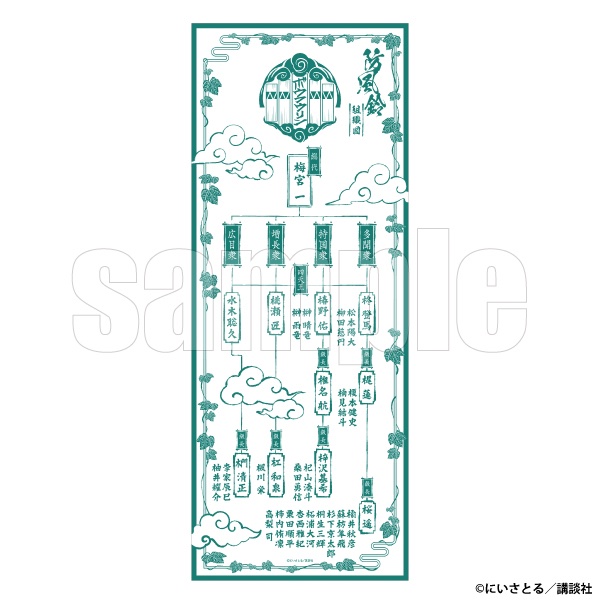 RT @winbre_5EX: 📢 #ウィンブレ展 グッズ情報 □てぬぐい 防風鈴の