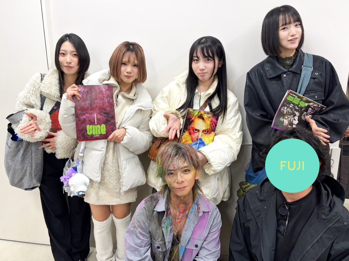 松岡さんと顔のサイズが違い過ぎたので割愛しました。w 必ず、心に何か